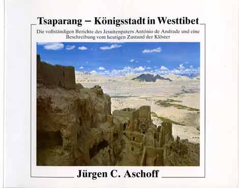 
View of ruined city of Tsaparang - Tsaparang - Konigsrtadt in Westtibet book cover
